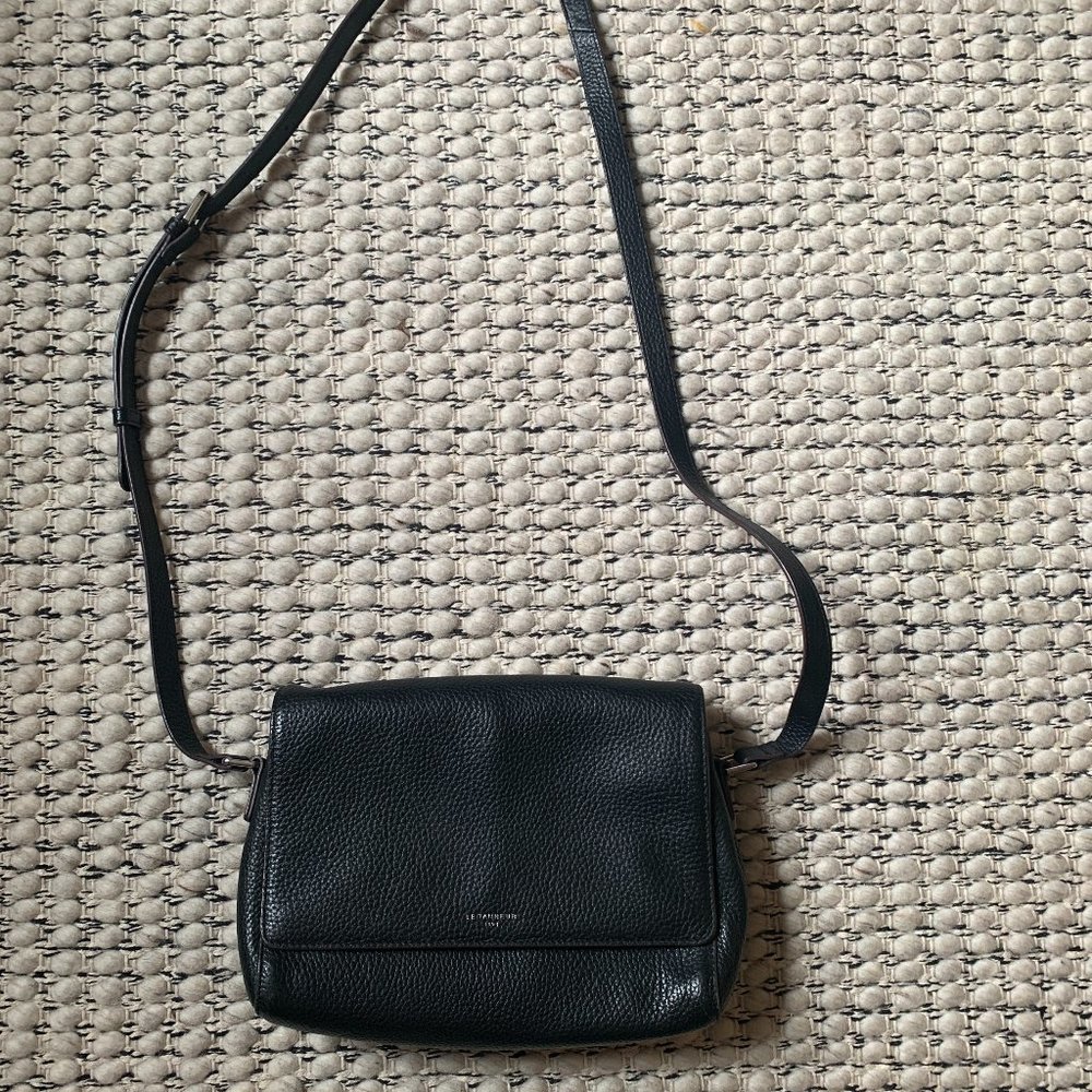 Le Tanneur Black Leather Purse - Bought in Paris